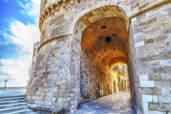 Framed Print : The historic center of Otranto Framed Print : The historic center of Otranto