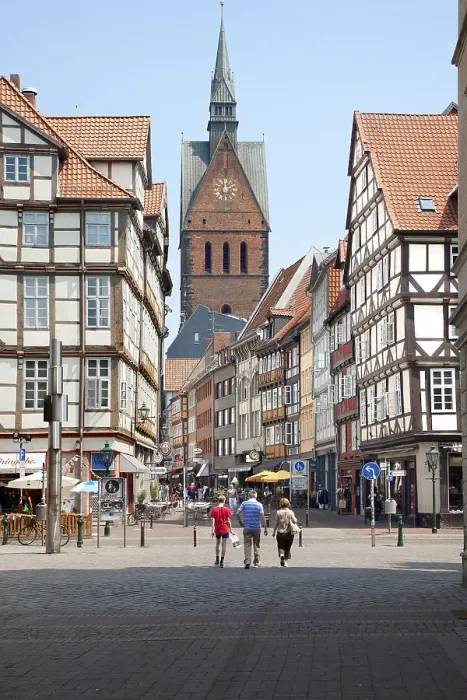 Framed Print : Historic centre, Kramerstrasse