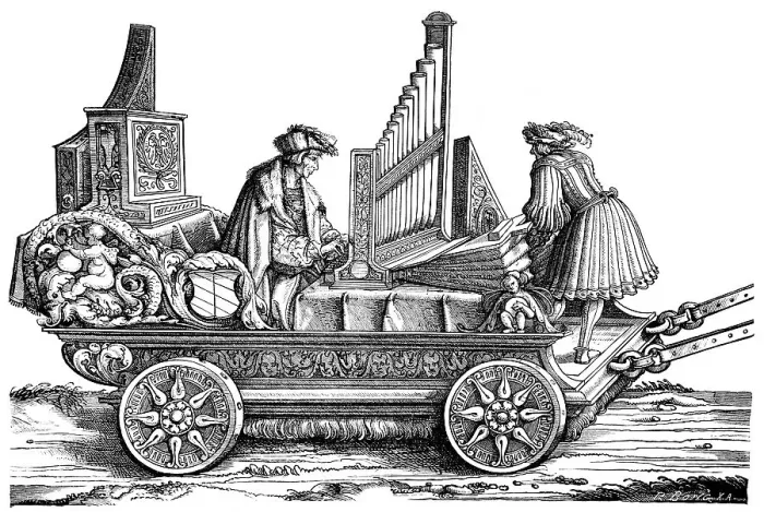 Framed Print : Historic drawing from the 19th century