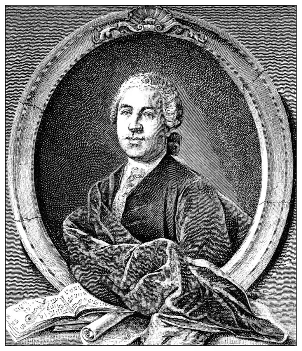 Framed Print : Historic drawing from the 19th century