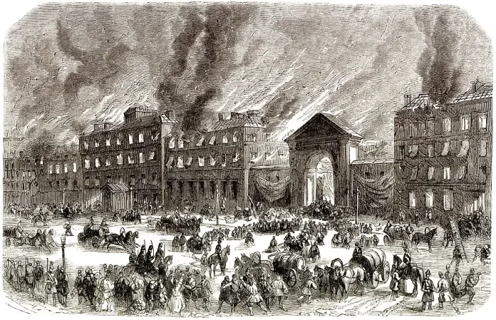 Framed Print : Historic drawing, 19th century