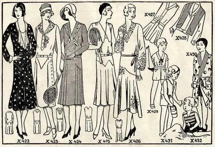 Framed Print : Historic fashion, drawing, Magazin der Hausfrau Framed Print : Historic fashion, drawing, Magazin der Hausfrau