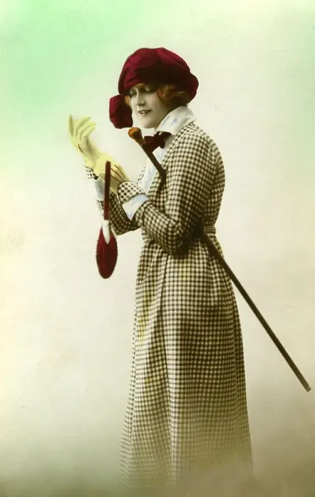 Framed Print : Historic fashion photography from about 1920