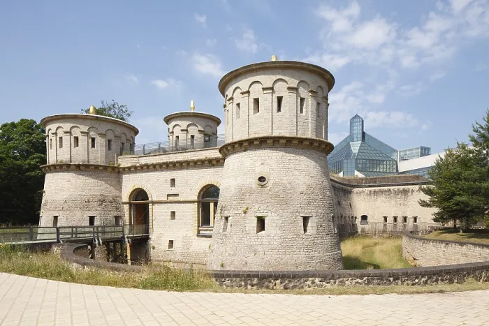 Framed Print : Historic Fort Thuengen or Draei Eechelen