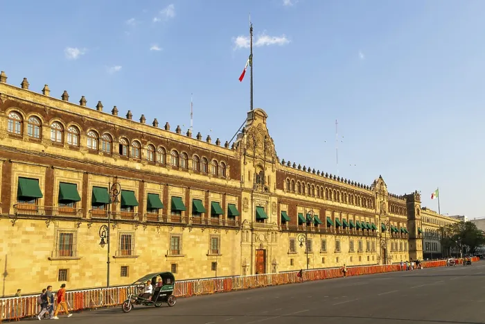 Framed Print : Historic government building, National Palace