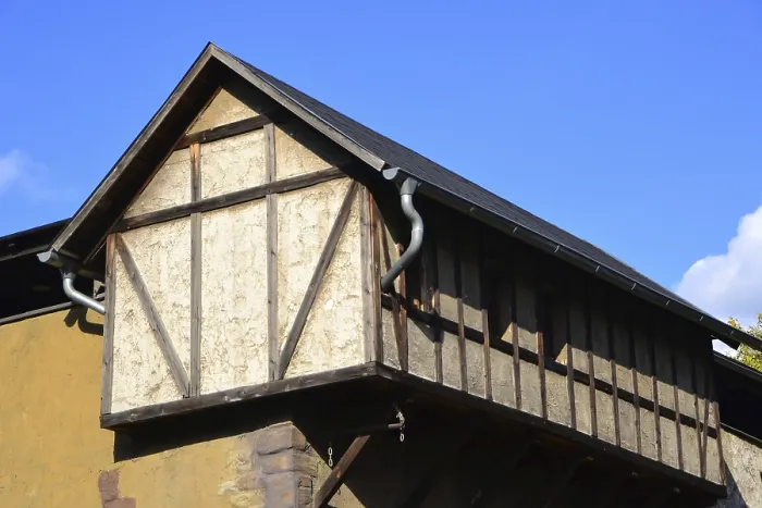 Framed Print : Historic half-timbered house in Germany Framed Print : Historic half-timbered house in Germany