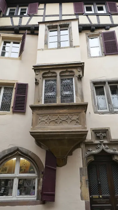 Framed Print : Historic house facade in Colmar