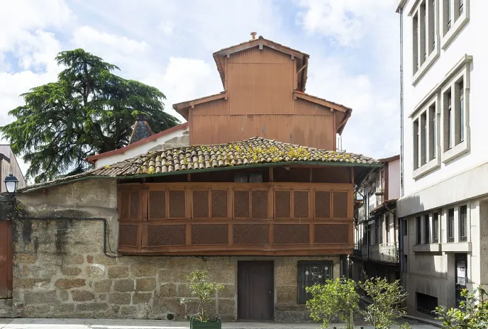 Framed Print : Historic medieval building, Casa das Rotulas Framed Print : Historic medieval building, Casa das Rotulas