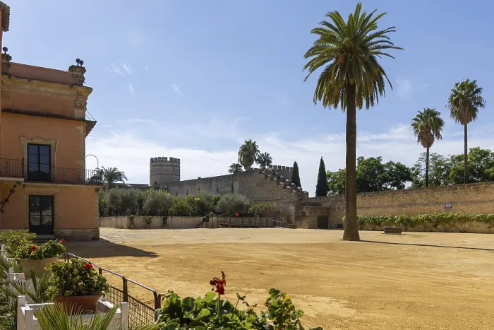 Framed Print : Historic Moorish fortress in the middle of a city Framed Print : Historic Moorish fortress in the middle of a city