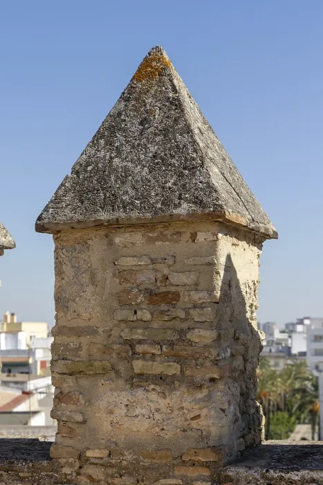 Framed Print : Historic Moorish fortress in the middle of a city