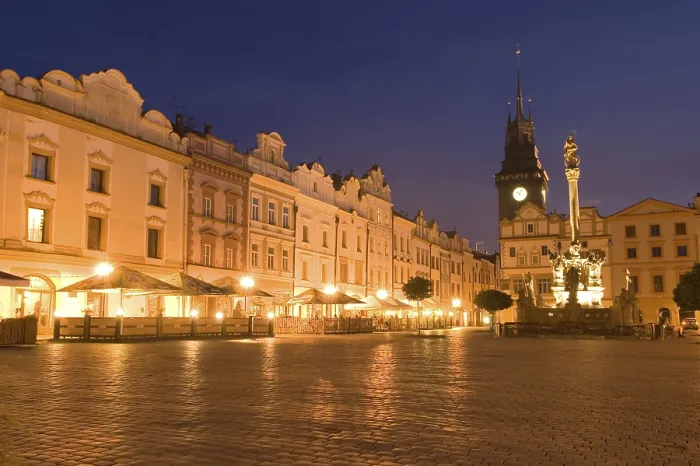 Framed Print : Historic old town of Pardubice on the Labe Framed Print : Historic old town of Pardubice on the Labe