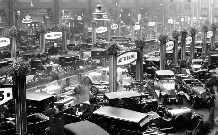 Framed Print : Historic photo, auto show, ca. 1930