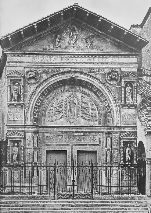 Framed Print : Historic photo (ca 1880) of the church of San Bernardino