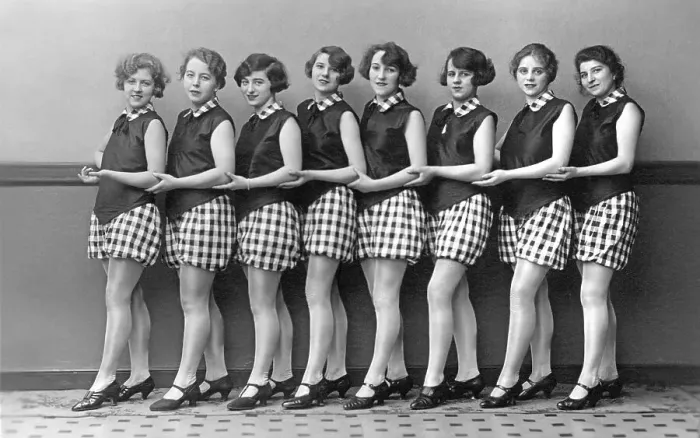 Framed Print : Historic photograph, group of pretty girls Framed Print : Historic photograph, group of pretty girls