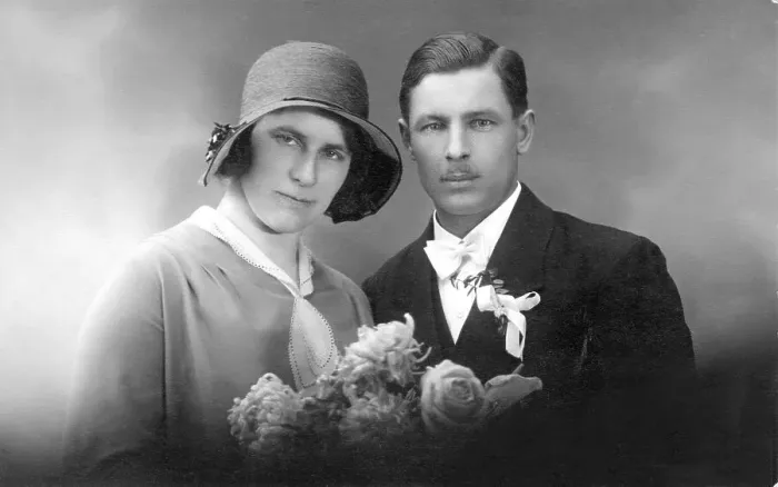 Framed Print : Historic photograph, man marrying a man Framed Print : Historic photograph, man marrying a man