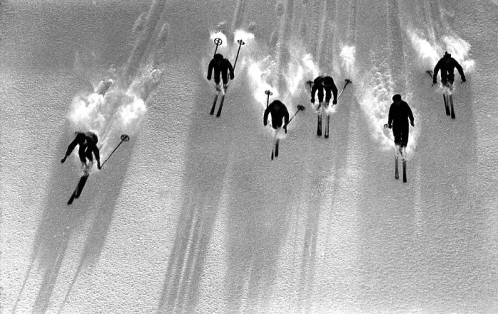 Framed Print : Historic photograph, skiers, around 1922 Framed Print : Historic photograph, skiers, around 1922