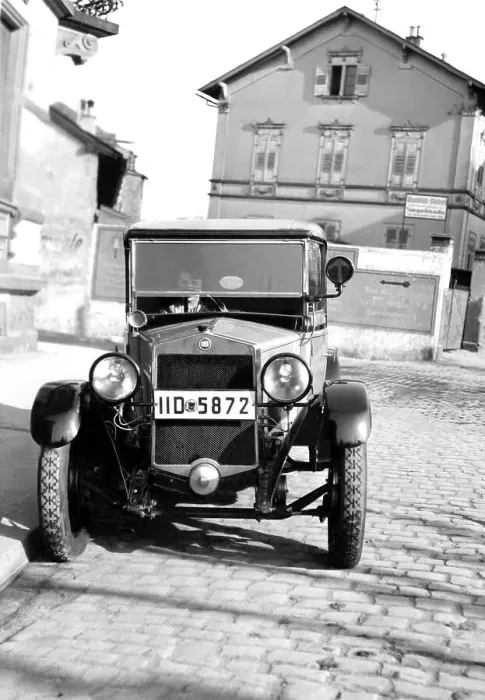 Framed Print : Historic photograph, woman behind the steering wheel Framed Print : Historic photograph, woman behind the steering wheel