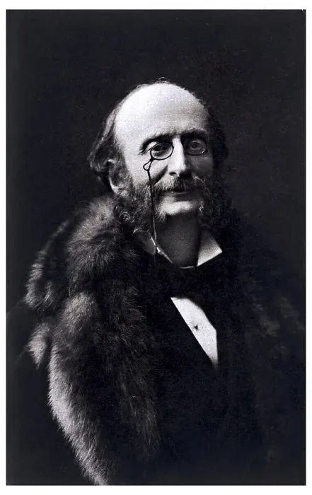 Framed Print : Historic portrait, Jacques Offenbach Framed Print : Historic portrait, Jacques Offenbach