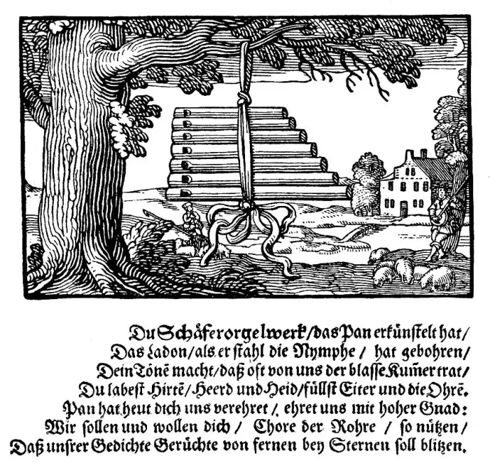 Framed Print : Historic print of 1645