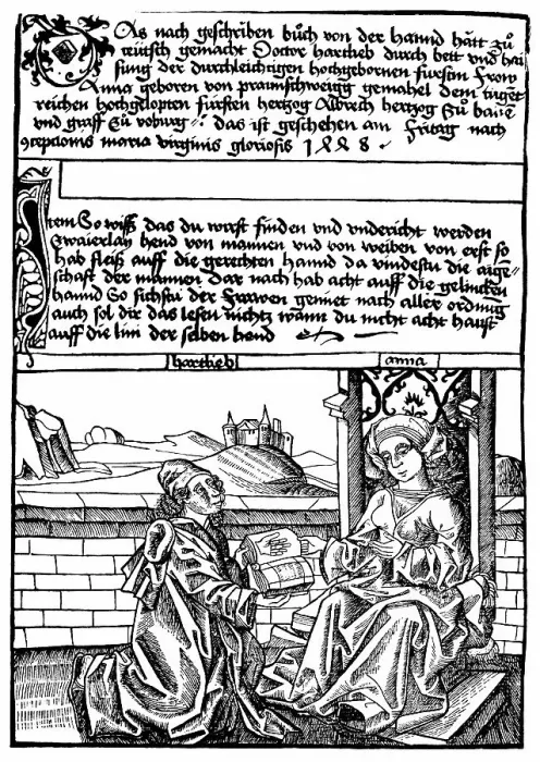Framed Print : Historic print, 2nd title of palmistry