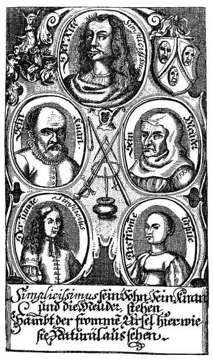 Framed Print : Historic print, copper engraving