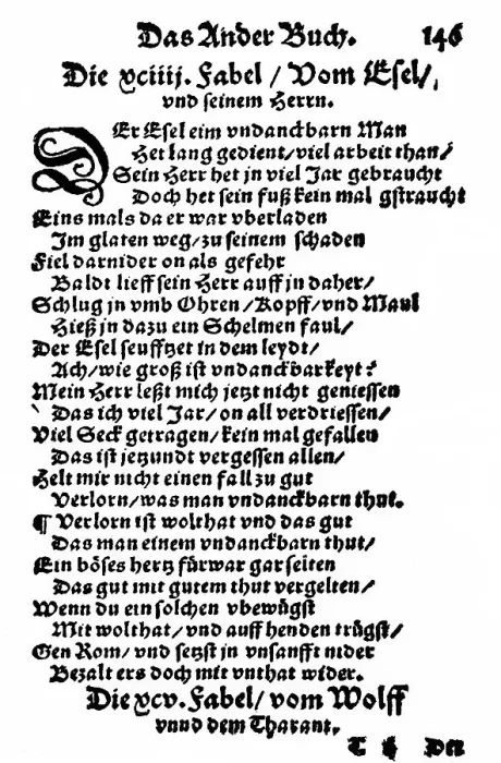 Framed Print : Historic print, woodcut, 1548, a page from the Esopus book of fables by Burkard Waldis Framed Print : Historic print, woodcut, 1548, a page from the Esopus book of fables by Burkard Waldis