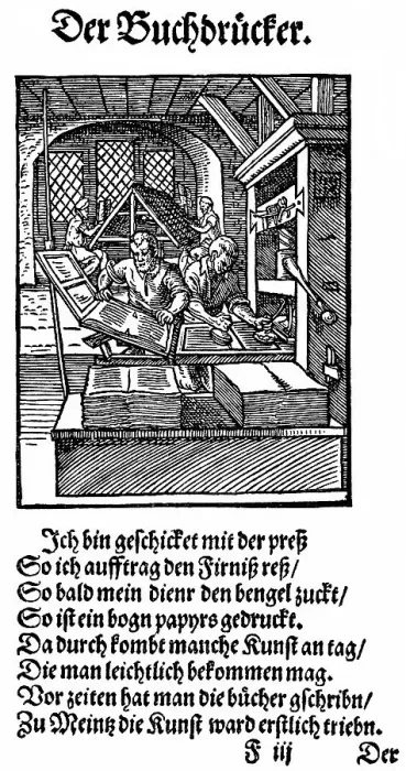 Framed Print : Historic print, woodcut of 1568