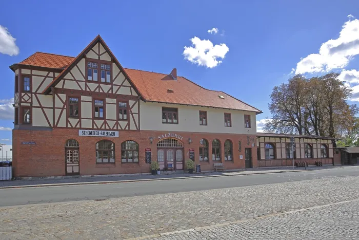 Framed Print : Historic railway station building Framed Print : Historic railway station building