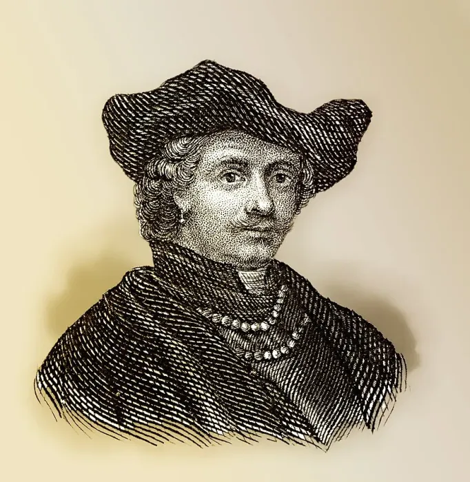 Framed Print : Historic steel engraving from the 19th century