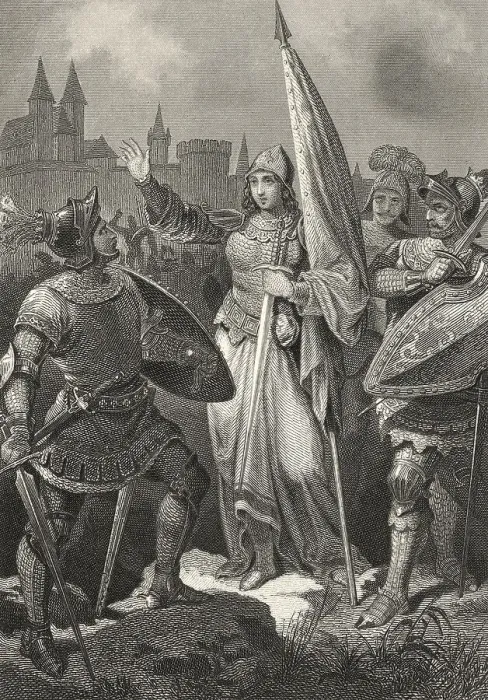 Framed Print : Historic steel engraving by Ferdinand Rothbart