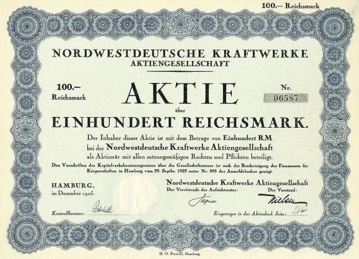 Framed Print : Historic stock certificate, share