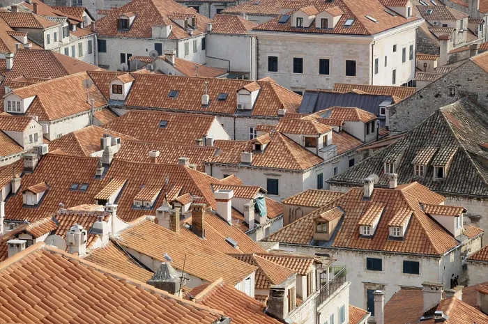 Framed Print : Historic town, Dubrovnik, Croatia, Europe