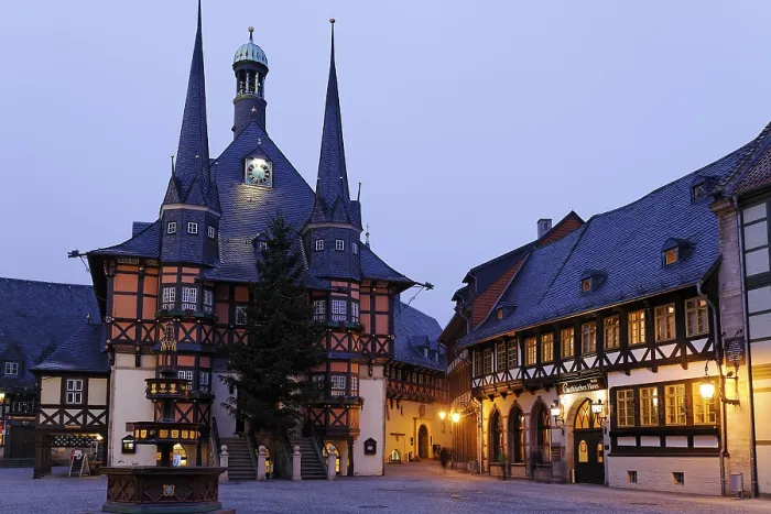 Framed Print : Historic Town Hall of Wernigerode Framed Print : Historic Town Hall of Wernigerode