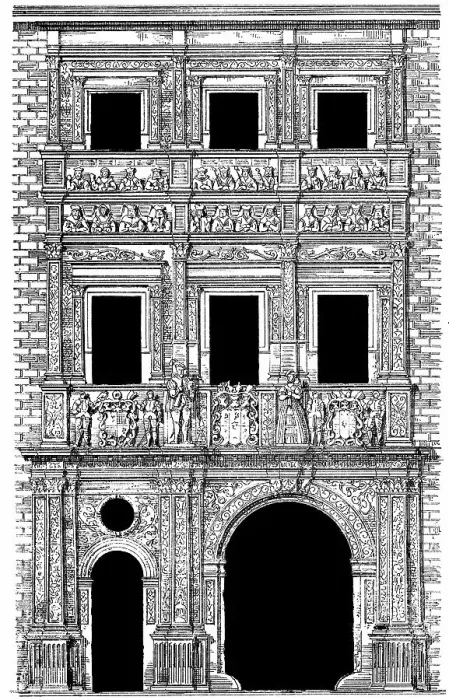 Framed Print : Historical architectural illustration from the 19th Century Framed Print : Historical architectural illustration from the 19th Century