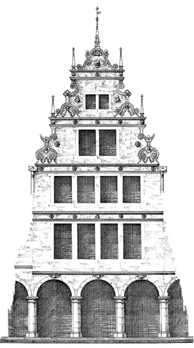 Framed Print : Historical architectural illustration from the 19th Century Framed Print : Historical architectural illustration from the 19th Century