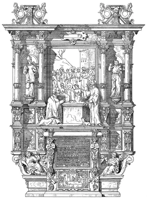 Framed Print : Historical architectural illustration from the 19th Century Framed Print : Historical architectural illustration from the 19th Century