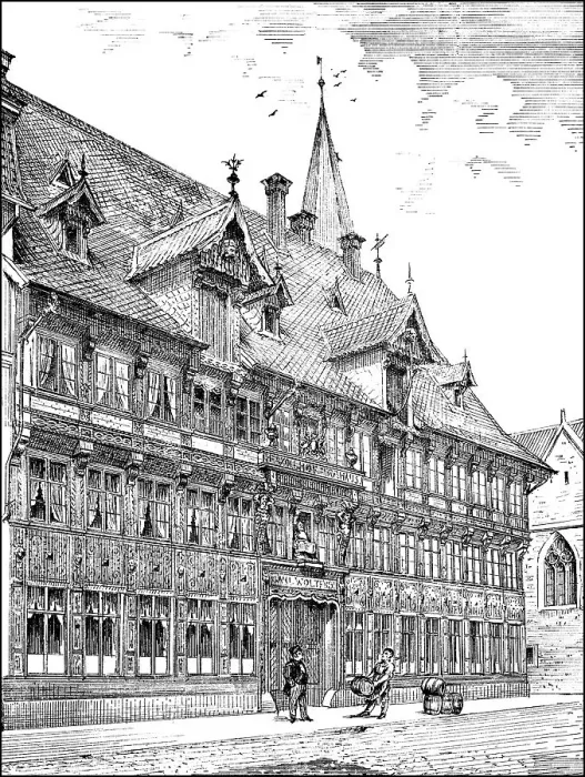 Framed Print : Historical architectural illustration from the 19th Century Framed Print : Historical architectural illustration from the 19th Century