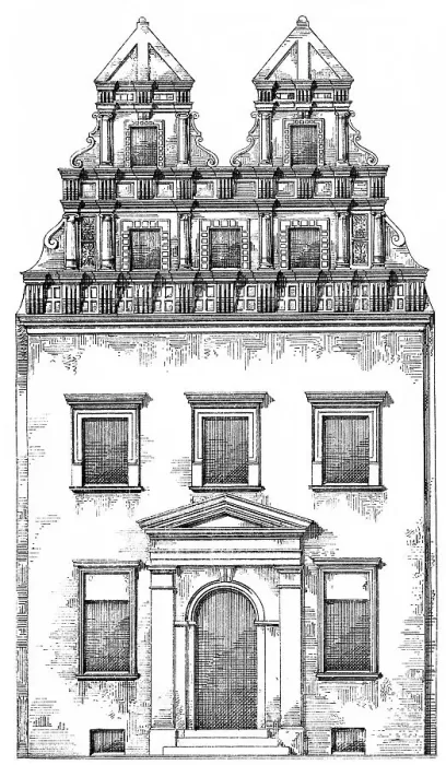 Framed Print : Historical architectural illustration from the 19th Century Framed Print : Historical architectural illustration from the 19th Century