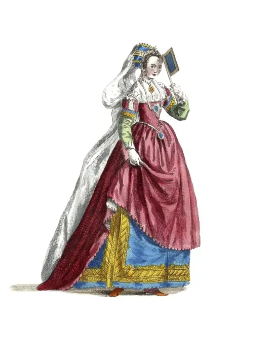 Framed Print : Historical clothing, fashion in the course of time, fashion of a lady from Padua, around 1710, Italy, digitally restored reproduction of a model from the 18th / 19th century, exact date unknown Framed Print : Historical clothing, fashion in the course of time, fashion of a lady from Padua, around 1710, Italy, digitally restored reproduction of a model from the 18th / 19th century, exact date unknown