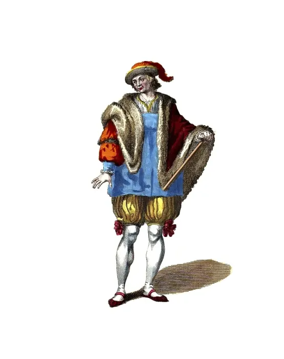 Framed Print : Historical clothing, fashion over time, Louis II de La Tremoille, also La Tremouille (20 September 1460, 24 February 1525) was a member of the House of La Tremoille, a French general and grandson of Georges de La Tremoille