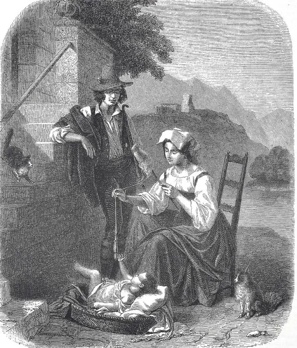 Framed Print : Historical, digitally restored reproduction from a 19th century original Framed Print : Historical, digitally restored reproduction from a 19th century original
