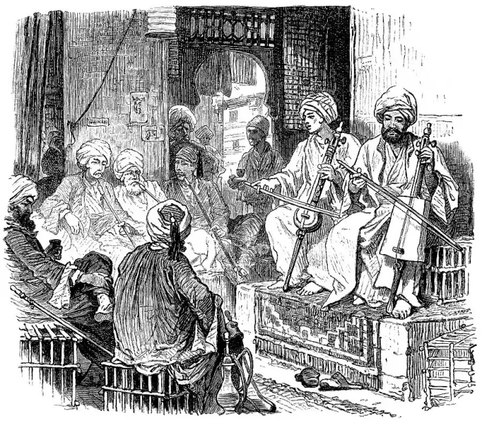 Framed Print : Historical drawing from the 19th Century