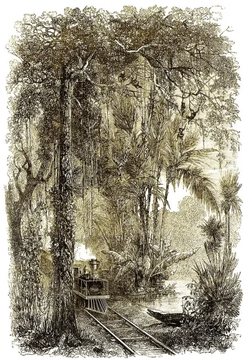 Framed Print : Historical drawing from the 19th century