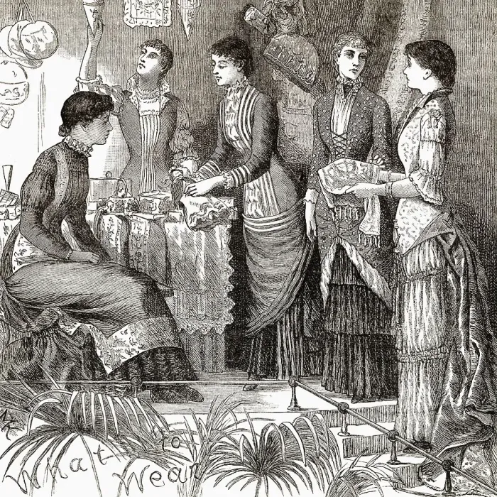 Framed Print : Historical drawing from England