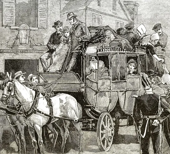 Framed Print : Historical drawing from England Framed Print : Historical drawing from England