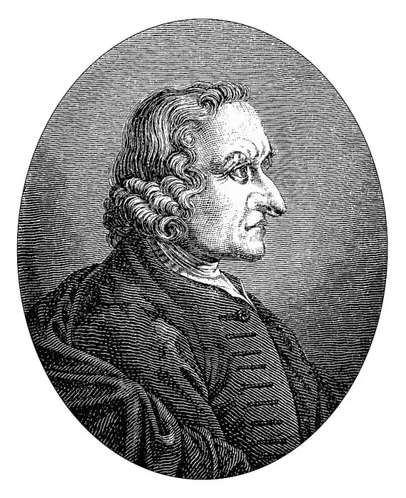 Framed Print : Historical drawing, portrait of Alessandro Giuseppe Ferruccio Tartini