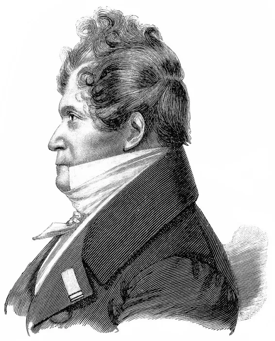 Framed Print : Historical drawing, portrait of Gaspare Luigi Pacifico Spontini