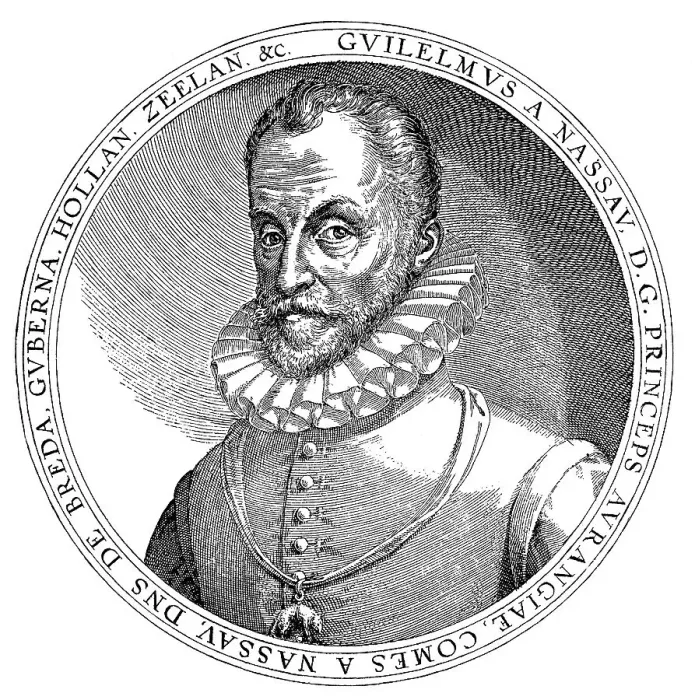 Framed Print : Historical drawing, portrait of William of Nassau-Dillenburg Framed Print : Historical drawing, portrait of William of Nassau-Dillenburg