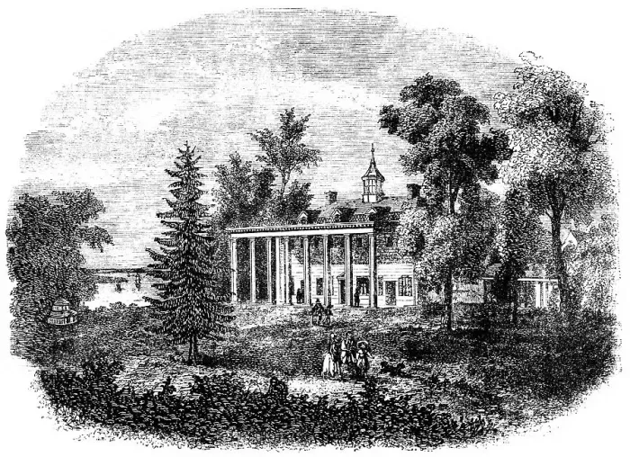 Framed Print : Historical drawing, US-American history