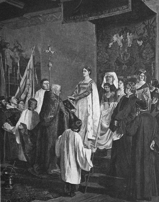 Framed Print : Historical engraving, Mary of Burgundy
